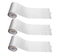 TOPBATHY Lot de 3 Feuilles D’Aluminium Épaisses 50 M pour Coloration et Surlignage des Cheveux Feuille de Surbrillance Polyvalente pour Salon de Coiffure Dépose de Vernis et Soins