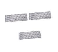 TOPBATHY Lot De 3 Housses De En Coton Et Lin Pour Four À - Grille- Motif Triangle Gris 30 X 90 Cm Décoration De Cuisine