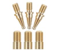 TOPBATHY Lot de 3 Sets de Vis D'extension en Cuivre pour Queues de Billard, Forme Conique pour Stabilité Accrue, Compatible Multis-Marques, Kit de Raccordement pour Clubs et Salles