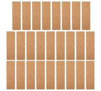 TOPBATHY Lot de 30 Pochettes Marque-Pages en Kraft Naturel Cartes de Marque-Page Soi-Même Format Standard Accessoires de Bureau pour Organisation et Emballage Présent