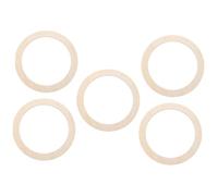 TOPBATHY Lot de 5 Anneaux de Cadre de Couronne en Bois pour Décoration Toute L'année Cerceaux D'artisanat Lisses pour Une Peinture Facile à Coller