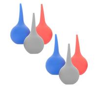 TOPBATHY Lot de 6 Balles de Lavage D'oreille en Pvc 75ml Réutilisables Contrôle Précis de Succion pour Soins Auditifs à Domicile Voyage