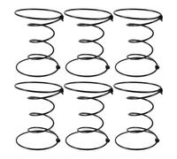 TOPBATHY Lot de 6 Ressorts Métalliques à Double Cône 15 Cm pour Réparation de Siège de Canapé, Kit de Réparation de Rembourrage pour Meubles, pour Fauteuil, Canapé et Matelas
