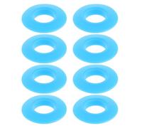 TOPBATHY Lot de 8 Sets de Anneaux Anti-Goutte pour Pagaies de Kayak et Canoë Accessoires Universels en Plastique Bleu Ciel Protection Étanche pour Manches de Pagaie Pièces de Rechange