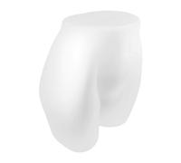 TOPBATHY Mannequin Femme Hanches Plastique pour sous Vêtements Forme Fessier Complet pour Boutique et Exposition Support et Design Moderne Blanc