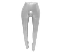 TOPBATHY Mannequin Gonflable Demi-Corps Masculin en PVC Jambes pour Présentation de Pantalons, Modèle Léger et Compact pour Magasin de Vêtements, Utilisation Pratique et Rangement Facile