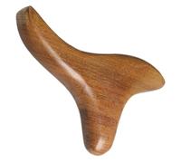 TOPBATHY Masseur de Pieds Outil de Massage Manuel en Bois de Santal Doré Multifonction Acupression et Grattage et Détente des Pieds pour Réflexologie Plantaire