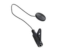 TOPBATHY Micro pour Ukulélé Acoustique Mp20, Capteur Anti-larsen Noir | Son Clair et Net, Usage Polyvalent pour Instruments à Cordes, Câble Inclus, Plastique et Métal