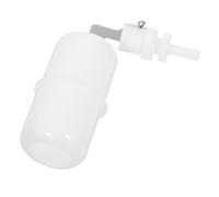 TOPBATHY Micro-vanne à flotteur robinet à flotteur pour réservoir d'eau automatique Valve de commande au de cheval Acier inoxydable blanche