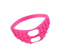 TOPBATHY Minceur en V pour Visage et Menton Ceinture Faciale Ajustable à 52 Micro-Pressions pour Massage et Stimulation Circulation Sanguine Tissu et Confortable Améliore Fermeté et