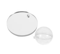 TOPBATHY Miroir Exercice pour Aquarium Betta Boule Flottante Ronde Décoration Miroir pour Poisson Betta