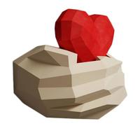 TOPBATHY Modèle 3D en Papier Origami à Suspendre Murale 1 Pièce Papier Cartonné Coloré Accessoires de Pliage pour Décoration DIY Fournitures de Bricolage pour Débutants et Amateurs