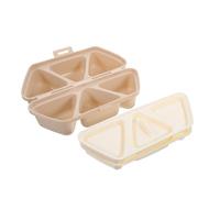 TOPBATHY Moule à Onigiri Portable Moule à Sushi à Riz Pour Boîte à Lunch Fabricant Onigiri