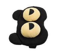 TOPBATHY Noir Masque en Portable Polyester Oculaire pour Sommeil et Voyage | Bloque la Lumière, Forme Confortable, pour Longs et Déplacements, Accessoire Léger