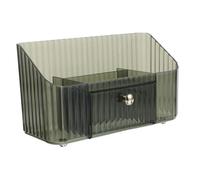 TOPBATHY Organisateur De Maquillage Multifonction Taille Moyenne Plastique Vert Compartiments Avec Tiroirs Pour Femme Usage Salle De Bain Bureau Rangement Cosmétique Rouge à Lèvres