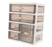 TOPBATHY Organisateur De Plastique pour Bureau Rangement De Maquillage De Rangement pour Articles Divers De Bain