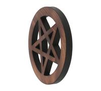TOPBATHY Ornement en Étoile Pentagramme Décoration Murale Accessoires Rituels Art Métaphysique Design Élégant Utilisation à ou Bureau Élément de Divination