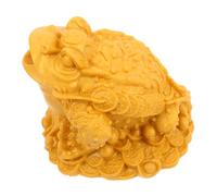 TOPBATHY Ornements De Doré Bec De Fontaine D'étang Statue d'animal De Thé Grenouille Pot De Fleur Décoration De Flotteur D'étang Chinois Golden Plastique