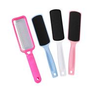 TOPBATHY Outil Pédicure Double Face Acier Inoxydable Ponceuse Multi-usage pour Callosités et Peau Dure Papiers Abrasifs pour Soins à Domicile et Professionnels