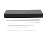 TOPBATHY Outil Simple et Professionnel en Acier Inoxydable Kit de 6 Sondes pour Détermination du Genre des Serpents Accessoires Indispensables pour Reptiles pour Amis Éleveurs