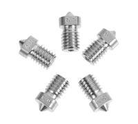 TOPBATHY Pack de 5 Buses D'extrusion en Alliage de Titane pour Imprimante 3d, Design Professionnel, de Résistance, Facile à Transporter, Compatible Accessoires Imprimante