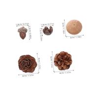 TOPBATHY Pagçons Décoratifs Choix De Pin Consiels De Pin pour La Guirlande Décorations De Pince d'hiver Accessoires Décoratifs Ornements De pour Remplissage De Vase