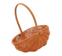 TOPBATHY Panier Pique- En Rotin Panier De Fleurs Fait à La Main Mignon Panier De Fleurs D'épicerie Panier De Fleurs à Main Panier De Mariage Paniers Panier Fille Ou Brown