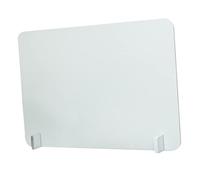 TOPBATHY Panneau De Séparation PVC Résistant Aux Éclaboussures pour Restauration Scolaire Et Bureau Protection Santé