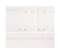 TOPBATHY Papier à Lettres Vintage avec Enveloppes Décoratives Set Lettre Invitation Multifonction pour Mariage Anniversaire et Événements