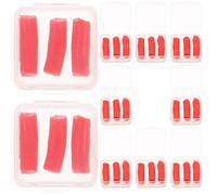 TOPBATHY Pâte à Modeler Adhésive Rouge pour Peinture Diamant - Recharge 10 Boîtes - Outils de Bricolage Créatif pour Fixation Strass Kit Loisirs Manuels Polyvalent Pâte à Modeler