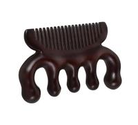 TOPBATHY Peigne En Bois De Santal Masseur De Cuir Chevelu Multifonction Balle Ergonomique Pour Soins Capillaires Quotidiens Accessoire De Salon Pour Massage Tête Et Nuque