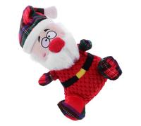 TOPBATHY Peluche pour Chien de Noël, Forme Père Noël, Couineur