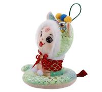 TOPBATHY Peluche Serpent Mascotte de Année Serpent Décoration Festive pour Maison Bureau et