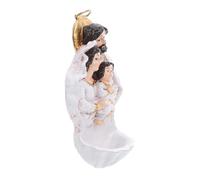 TOPBATHY Pendentif Religieux Résine Figurine Nativité Décoration Chrétienne pour Maison Ornement De Noël Catholique Sculpture Biblique