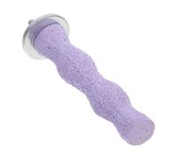 TOPBATHY Perchoir à Oiseaux en Bois Naturel 14cm Sable Arénacé pour Cage, Accessoire Sûr à Mâcher Augmentant L'activité des Cockatiels et Petits Perroquets