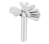 TOPBATHY Perforateur de Bouchon en Caoutchouc Ouverture de 5 à 15mm Outil Simple D'utilisation Manuel Perforatrice Robuste en Zinc-fer pour Laboratoire