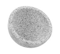 TOPBATHY Pierre Diffuseur D'huiles Essentielles pour Sauna 14 Cm en Pierre Naturelle Résistante la Chaleur Bol Aromathérapie 400 ML pour Sauna Hammam et Spa Bien-