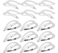 TOPBATHY Pinces Cheveux Forme Cœur 3 CM Métal Lot de 100 Accessoires Coiffure pour Femmes et Adolescentes Barrettes Latérales pour Occasions Spéciales Rose Métal