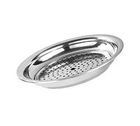 TOPBATHY Plaque à Raviolis 26 Cm Double Couche en Acier Inoxydable, Égouttoir Multifonction, Vaisselle Ménagère Résistante, Cuisine Domestique et Professionnelle