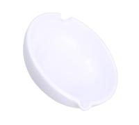 TOPBATHY Plat à Encre Céramique pour Calligraphie et Peinture Support Pinceaux Léger et Décoration Maison et Bureau Bac à Lavage Stylo Chinois Blanc