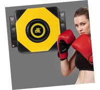 TOPBATHY Poche de Frappe Mural PU Résistant pour Boxe et Taekwondo Cible Entraînement Polyvalente pour Adultes Améliore la Frappe Techniques de Combat à Domicile