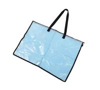 TOPBATHY Pochette de Rangement pour Affiches avec Fermeture Éclair Étui pour Portfolio Œuvres Art Sac à Poignée pour Documents et Tableaux