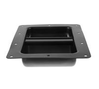 TOPBATHY Poignée de Haut-Parleur Poignée Audio en Fer Noir, pour Caisse Vide et Enceinte de Scène, Facile à Fixer, Design Ergonomique, Usage Industrie Musicale et Divertissement