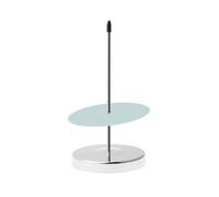TOPBATHY Porte-mémo Support Pratique 2pcs Tige Droite en Acier Inoxydable et Base Ronde pour Bureau et Restaurant pour Reçus et Notes