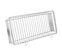 TOPBATHY Porte Ustensiles Acier Inoxydable pour Évier Organisateur de Baguettes et Couverts Panier de Rangement de Cuisine Égouttoir à Ustensiles Capacité Compatible Lave