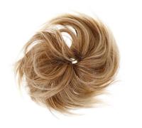 TOPBATHY Postiche pour Femmes en Fibre Couleur Or Apparence Réaliste, Extensions de Chignon Naturel et Élégant, Accessoire Cheveux pour Coiffure Volumineuse