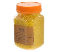 TOPBATHY Poudre de Plante Artificielle et Résistante à l'usure Jaune en Éponge 400ml Facile à Entretenir pour Décoration Miniature et Jardinage Décoratif