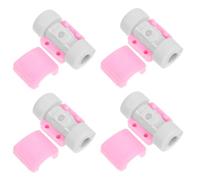 TOPBATHY Protecteur de Câble de Charge Protège Efficacement la Casse en Métal et Aluminium Rose Lot de 4 Pièces pour Câble de Recharge USB Modèles 5, 5s, 6, 6s