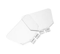 TOPBATHY Protection Oculaire de Banc pour Meuleuse de Bureau, Plastique Transparent Haute Transparence, Protège les Projections de Meulage, Lot de 2 Pièces pour Usage Domestique