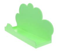 TOPBATHY Rack De Stockage Magnétique Afficher Étagère à Jouets Organisateurs De Garde-Manger Et Stockage Bac à Jouets Chariot Cas De Mer Étagères Flottantes Planche Jeu Mini Green Plastique